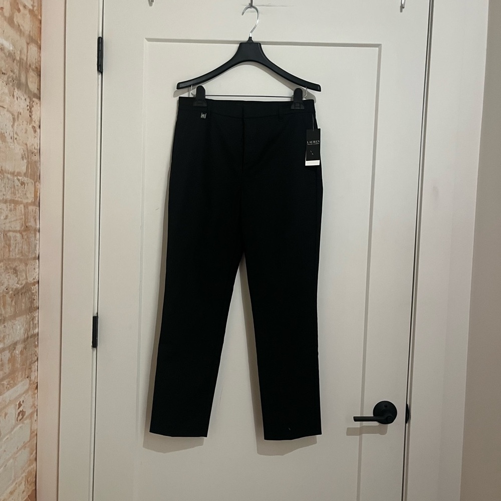 NWT Ralph Lauren Double-Faced Stretch Cotton Pant